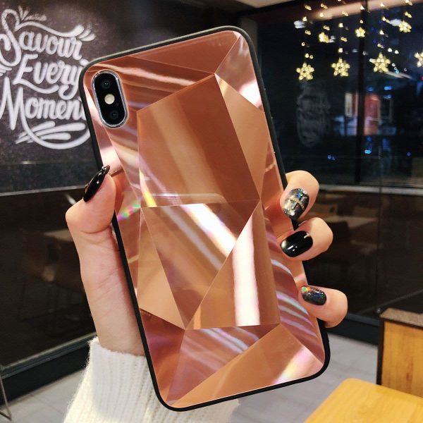 Acrylic Diamond Jello Mirror Huawei Phone Case - Image 2