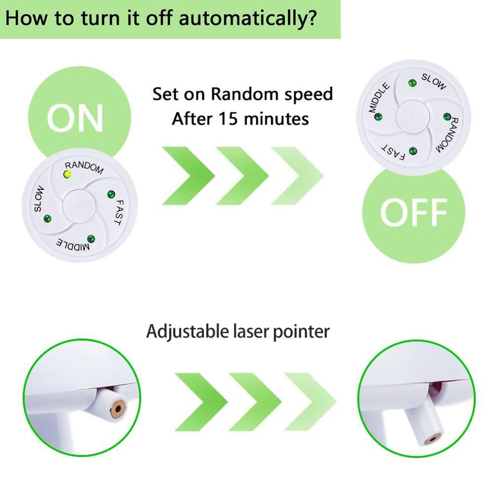 Automatic Rotating Cat Light Toy - Image 5