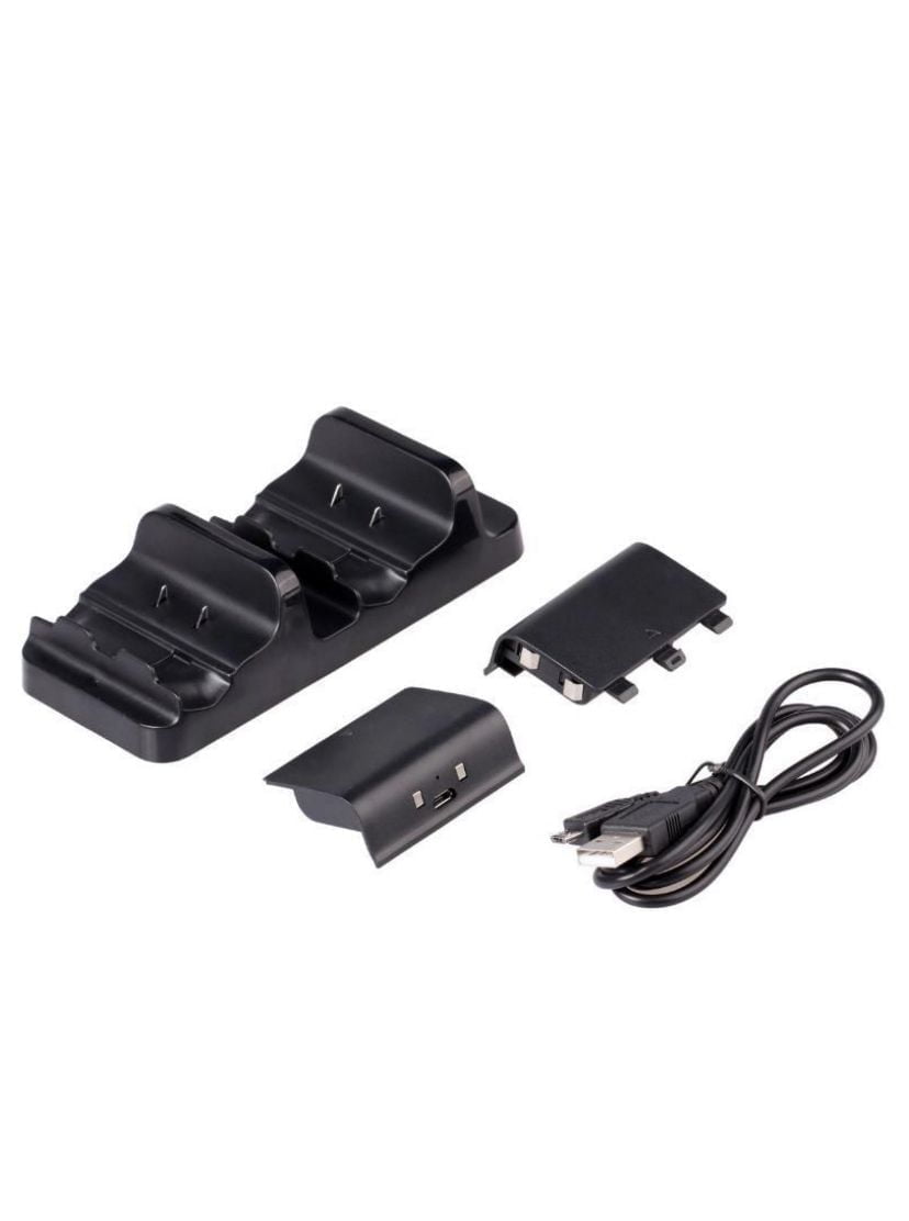 Black Charging Dock With Battery For X-One S/X Wireless Controller - Image 2