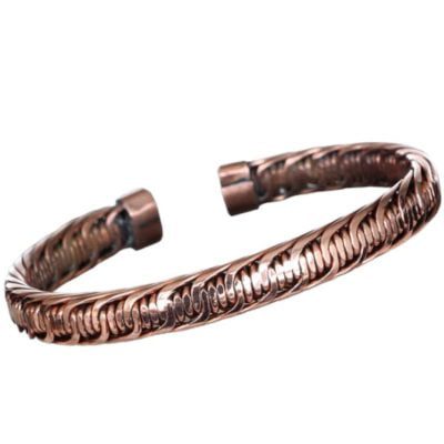 Unisex Copper bracelet – Twist Thin
