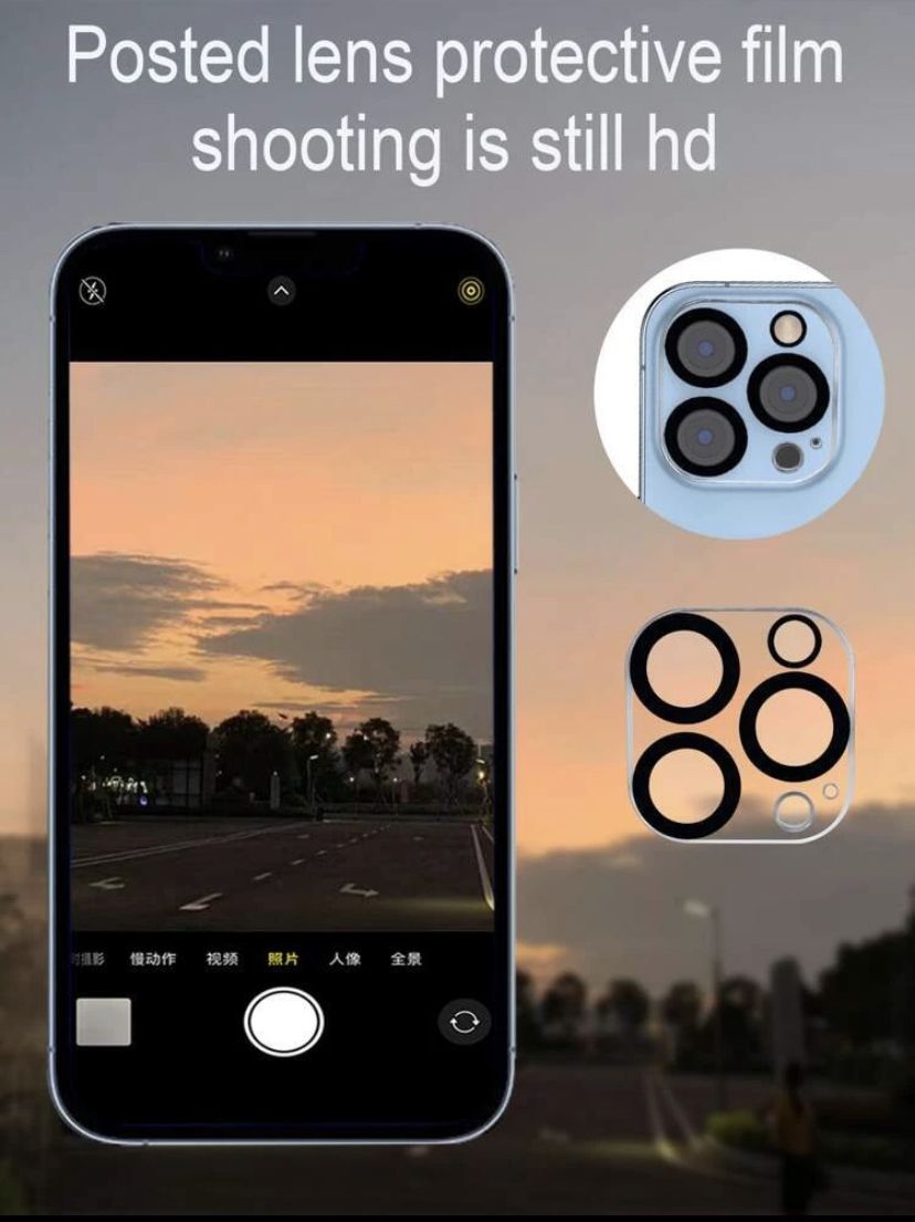 Camera Lens Protector | Tempered Glass | Compatible With iPhone - Image 4