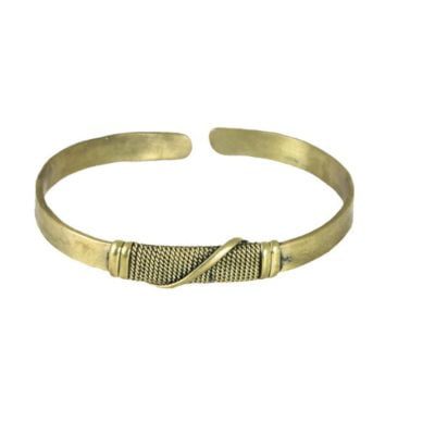 Copper Twist Bangle - Unisex