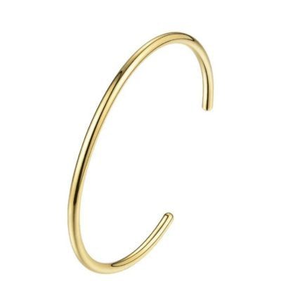 Zen Harmony Thin Yellow Copper Bracelet