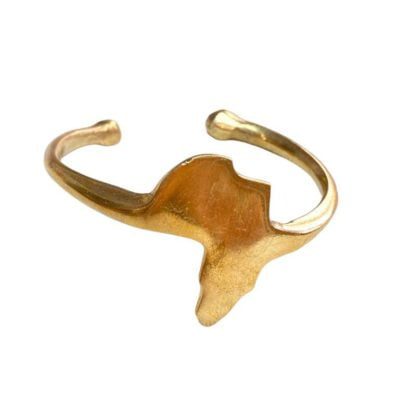 Zen Harmony Brass African Bracelet - Unisex