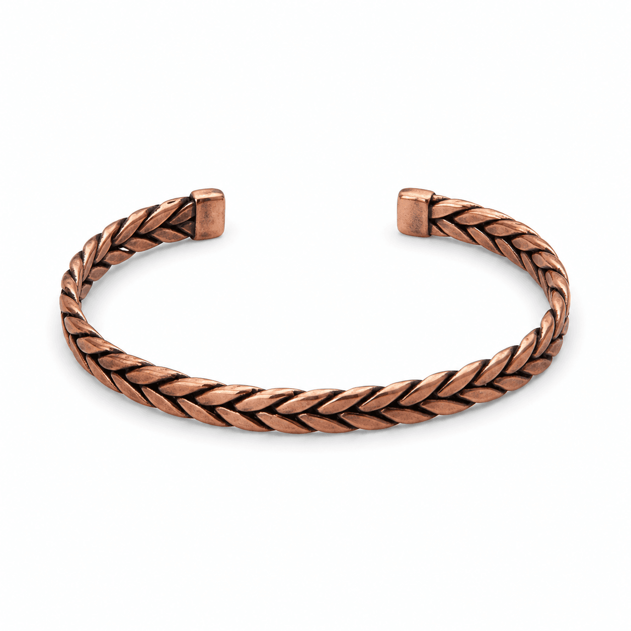Copper Braided Bracelet