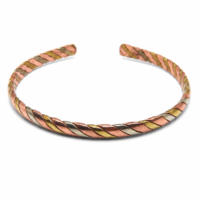 Copper and Brass Bracelet