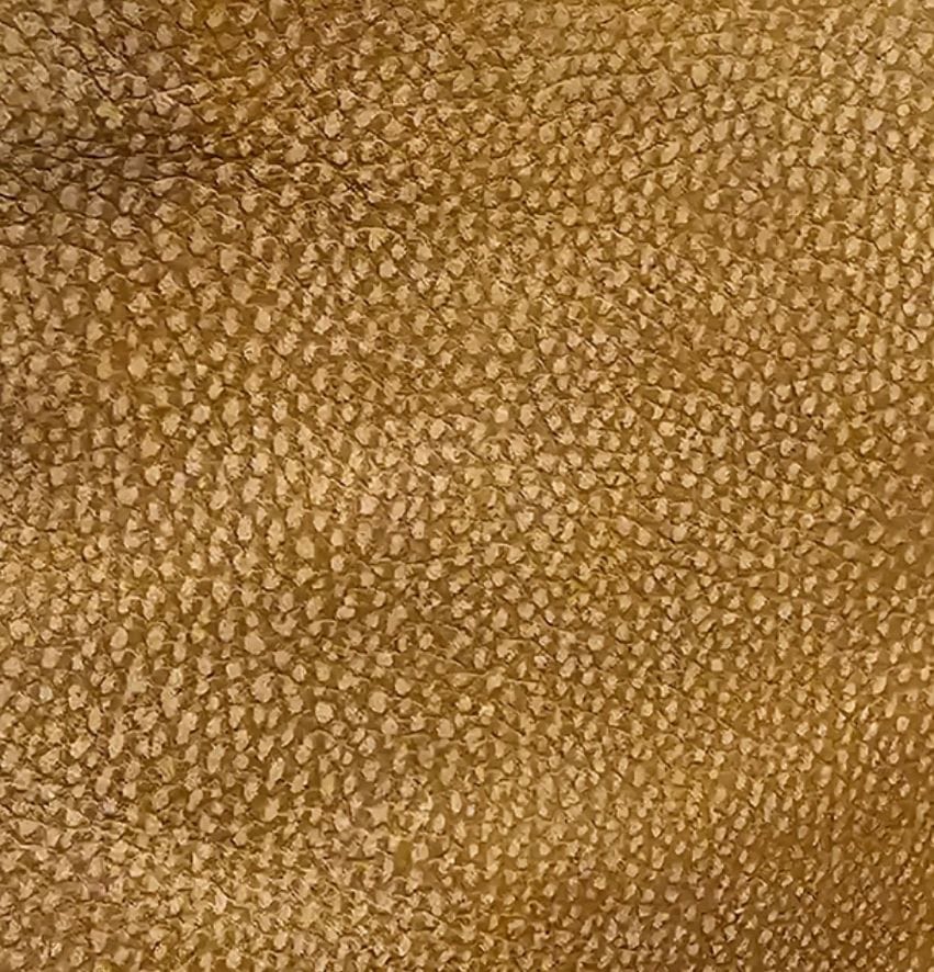 Large Tan Buffalo Leather Travel bag - Image 5