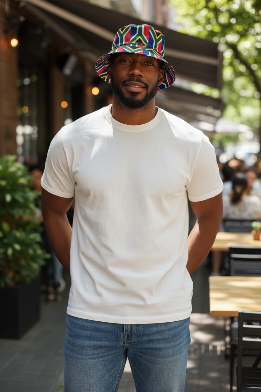 SA Flag Inspired Bucket Hat
