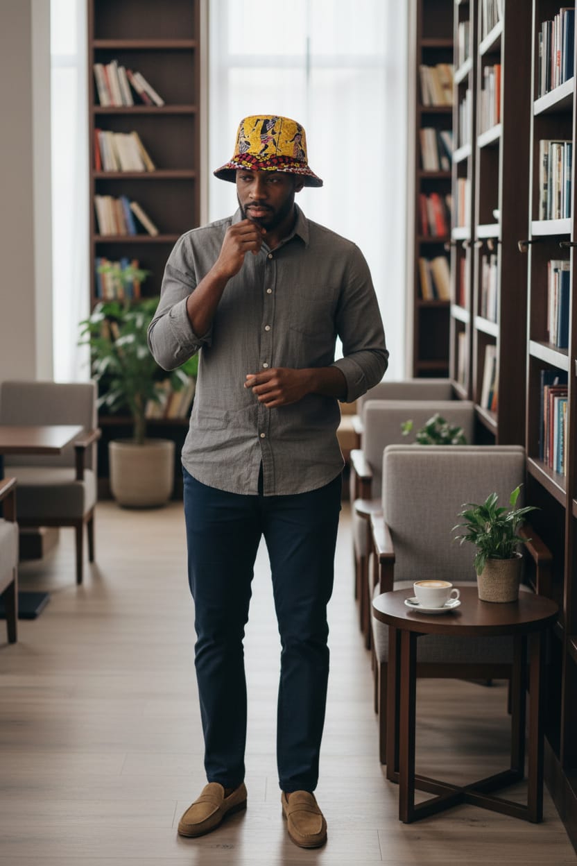 Pan-African Fusion Bucket Hat – Unisex