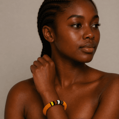 Handcrafted Beaded Pogulu Bangle